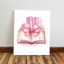 Ver imagem 4 de Kit 3 Quadro Decorativo Estudos Rosa Faculdade Livros Menina Quarto Qualidade Premium Moderno 28x20