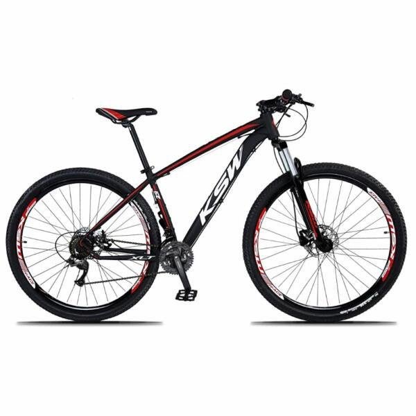 Bicicleta Aro 29 Ksw Xlt Câmbio Traseiro Shimano Deore e Altus 27v