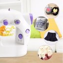 Ver imagem 4 de Mini Maquina de Costura Domestica Luz LED Portátil Bivolt Compacta
