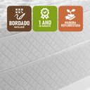 Ver imagem 7 de Cama Box Solteiro King House Espuma D33 San Diego One Face 96x203 Branco