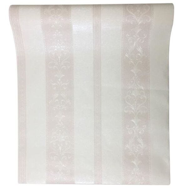 Papel de Parede Luxo Texturizado Vinilico 10 Metros X 53cm Lavavel Sala Decorativo - 2