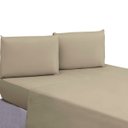 Ver imagem 1 de Lençol Queen com Bainha sem Elástico Linha Gold 01 Peça Percal 200 Fios 100% Algodão Macio Lindo:cáq