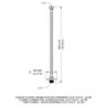 Ligação flexível em aço inox 40 cm - 00607200 Docol - 2