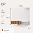 Ver imagem 4 de Painel para TV até 55 Polegadas Tucson 136cm - J Carvalho