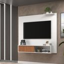 Ver imagem 1 de Painel para TV até 55” 136cm Tucson 1 Porta 1 Prateleira J Carvalho