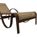 Ver imagem 6 de Kit 2 Espreguiçadeiras em Alumínio e Tela Sling P/ Piscina Marrom Capuccino