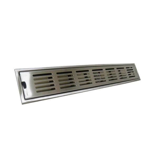 Ralo Linear Anti Insetos Grelha Metal Jardim 60x10 - 4
