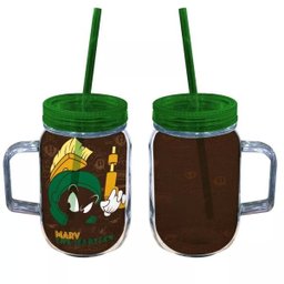 Caneca Acrilica(copo Jarra) Marvin Preto 550ml - 2 Caneca Acrilica(copo Jarra) Marvin Preto 550ml - 2