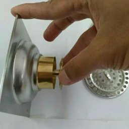 Ralo Inteligente Anti Odor Inox Banheiro Pequeno - 6