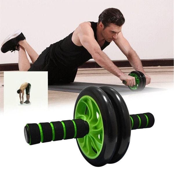 Rolo Abdominal Fitness Crossfit Para Musculo Lombar Exercicio - 1