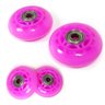 Kit 4 Rodinhas de Patins Abec 7 Pequena Roda de Silicone Rosa (RA-A) - 2