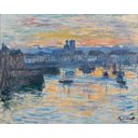 Ver imagem 1 de Porto de Dieppe - Monet - Tela 60x74 Para Quadro