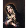 Nossa Senhora Dolorosa - Murillo - Tela 30x37 Para Quadro - 1