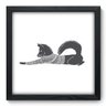 Quadro com Moldura - 33x33 - Lobo - N3031 - 1