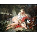 Ver imagem 1 de Vênus e o Amor (1742) - Boucher - Tela 60x79 Para Quadro