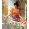 Flores de Verão - Godward - Tela 60x68 Para Quadro - 1