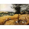 A Colheita de Trigo - Bruegel - Tela 30x41 Para Quadro - 1