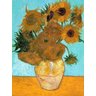 Doze Girassóis - van Gogh - Tela 30x38 Para Quadro - 1