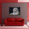 Quadro Animais Tigre Decorar Com Moldura Interiores TT04 - 1