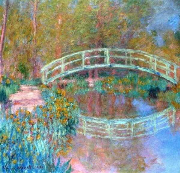 Ponte Japonesa (1900) - Monet - Tela 60x61 Para Quadro - 1