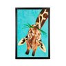 Quadro Giraffe AFFARI DECOR Moldura Lisa - 30x40cm - 1