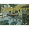 La Grenouillère - Monet - Tela 50x66 Para Quadro - 1