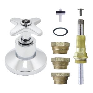 Kit Registro Salva Reparo Sos C/ Acabamento Registro Pressão e Gaveta 16 Estrias Padrão Deca Pressão