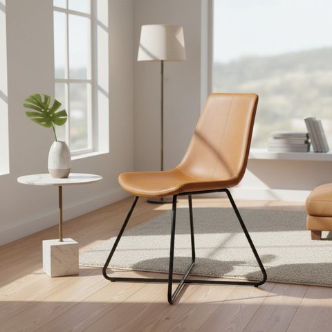 Cadeira Jantar Moderna Vintage Brenda Rivatti