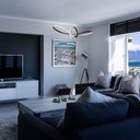 Ver imagem 2 de Pendente Moderno Marrom 76cm Led 45w 3 em 1 Bivolt Paris Luz