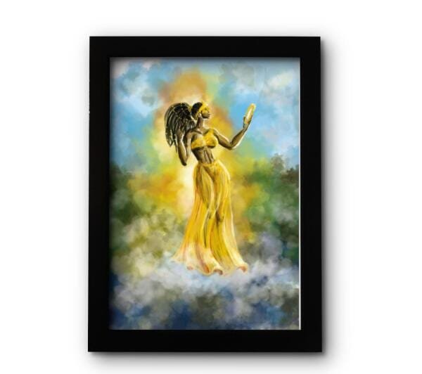 Quadro Orixá Oxum 24x18 - 1