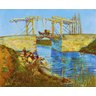 Ponte de Langlois - van Gogh - Tela 30x37 Para Quadro - 1