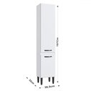 Ver imagem 3 de Paneleiro Light 2 Portas Branco - Irm Móveis