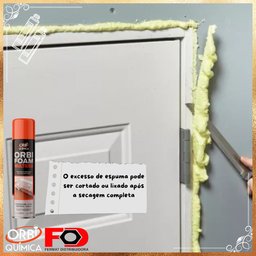 Espuma Expansiva Orbi Foam 460ml 280g Caixa com 7 Unidades - 9