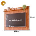Ver imagem 4 de Painel para Tv de até 55 Polegadas Volpi 100% Mdf Permóbili Cinamomo
