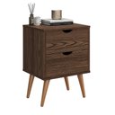 Ver imagem 4 de Kit 2 Mesas De Cabeceira Madri 2G Luxo Prado - Canela