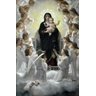A Virgem e os Anjos - Bouguereau - Tela 50x76 Para Quadro - 1