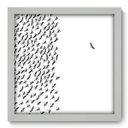 Ver imagem 1 de Quadro com Moldura - 33x33 - Pense Diferente - N1070