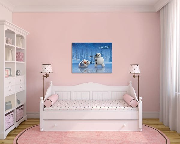 Quadros Decorativos Frozen 0001 - 50cm x 40cm - 2