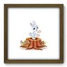Quadro com Moldura - 33x33 - Coelho - N2123 - 1