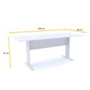 Ver imagem 2 de MESA DE REUNIÃO RETANGULAR PANDIN MAXXI - BRANCO MX2000