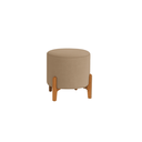 Ver imagem 3 de Kit Poltrona e Puff Luna Decorativa Curvo Orgânico Boucle Montanaris Decor