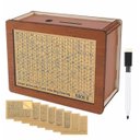 Ver imagem 3 de Cofre Guardar Dinheiro Woodbox Japones Kakebo Desafio Branco