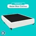 Ver imagem 5 de Cama Box Viuvo Branco Nature 128x188