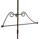 Ver imagem 5 de Mancebo Artesanal Porta Toalhas Para Decoração de Banheiro Libertas Rosas Artesanato Cabide de Pé