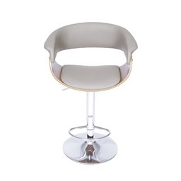 Banqueta Giratória Elba - Fendi | Cromada - 2