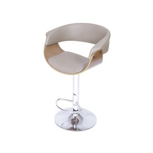 Banqueta Giratória Elba - Fendi | Cromada