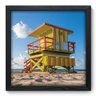 Quadro com Moldura - 33x33 - Miami - N3127 - 1