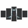 Quadro Batman Super Heroi 5 peças - 1