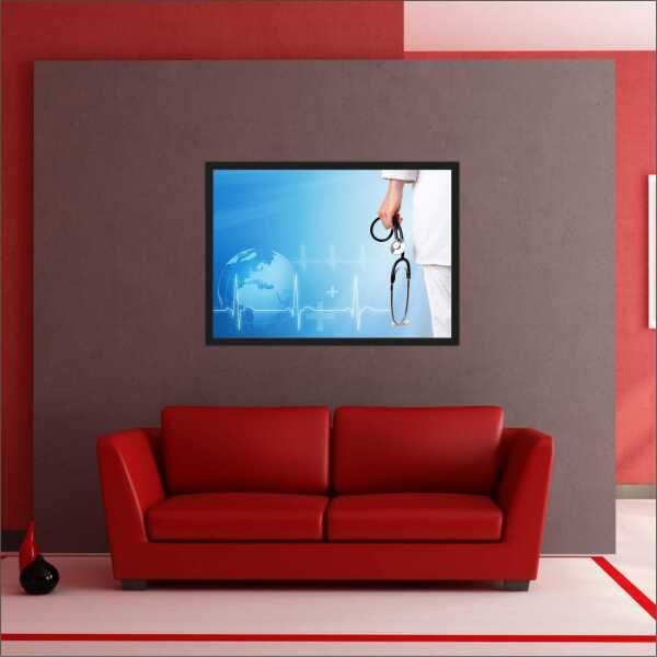 Quadro Consultórios Médicos Medicina Com Moldura T06 - 4