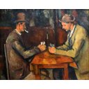 Ver imagem 1 de Os Jogadores de Cartas - Cézanne - Tela 60x74 Para Quadro